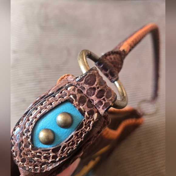 BCBG Detailed Leather Mini Hobo - Picture 6 of 8